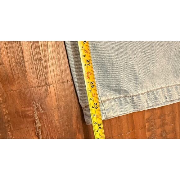 Universal Thread Carpenter Jeans Women’s 8R Light Wash Utility Denim Pockets - Picture 6 of 7